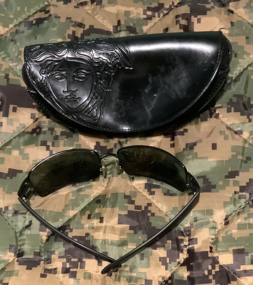 Gafas de sol RARAS Gianni VERSACE Medusa Logo para hombre N. C- 123445759 Foto 4 de 4