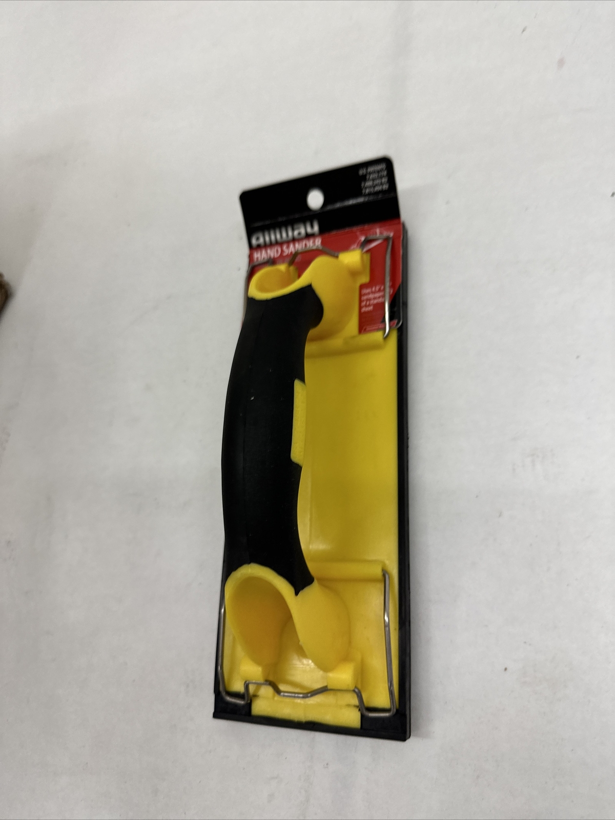 Allway Tools Soft Grip Handle Hand Sander 1 for sale online eBay