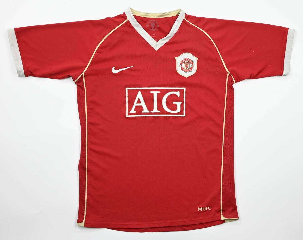 Nike 2006-07 MANCHESTER UNITED SHIRT TRIKOTL. BOYS | eBay