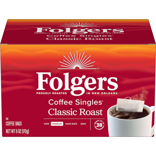 Folgers Coffee Singles Classic Roast Coffee Bags, 38 Count eBay