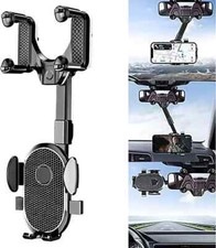 Soporte Celular para carro en Espejo Retrovisor de Autom vil Auto Carro  USB C
