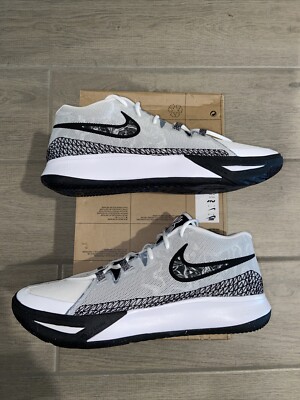 Nike Kyrie Flytrap VI Men's White Black Basketball Sneakers DM1125-101 - Size 14