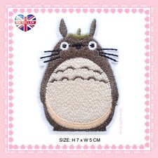 ?? TOTORO STUDIO GHIBL Full Embroidered Applique Iron Sew On Patch Badge UK ??
