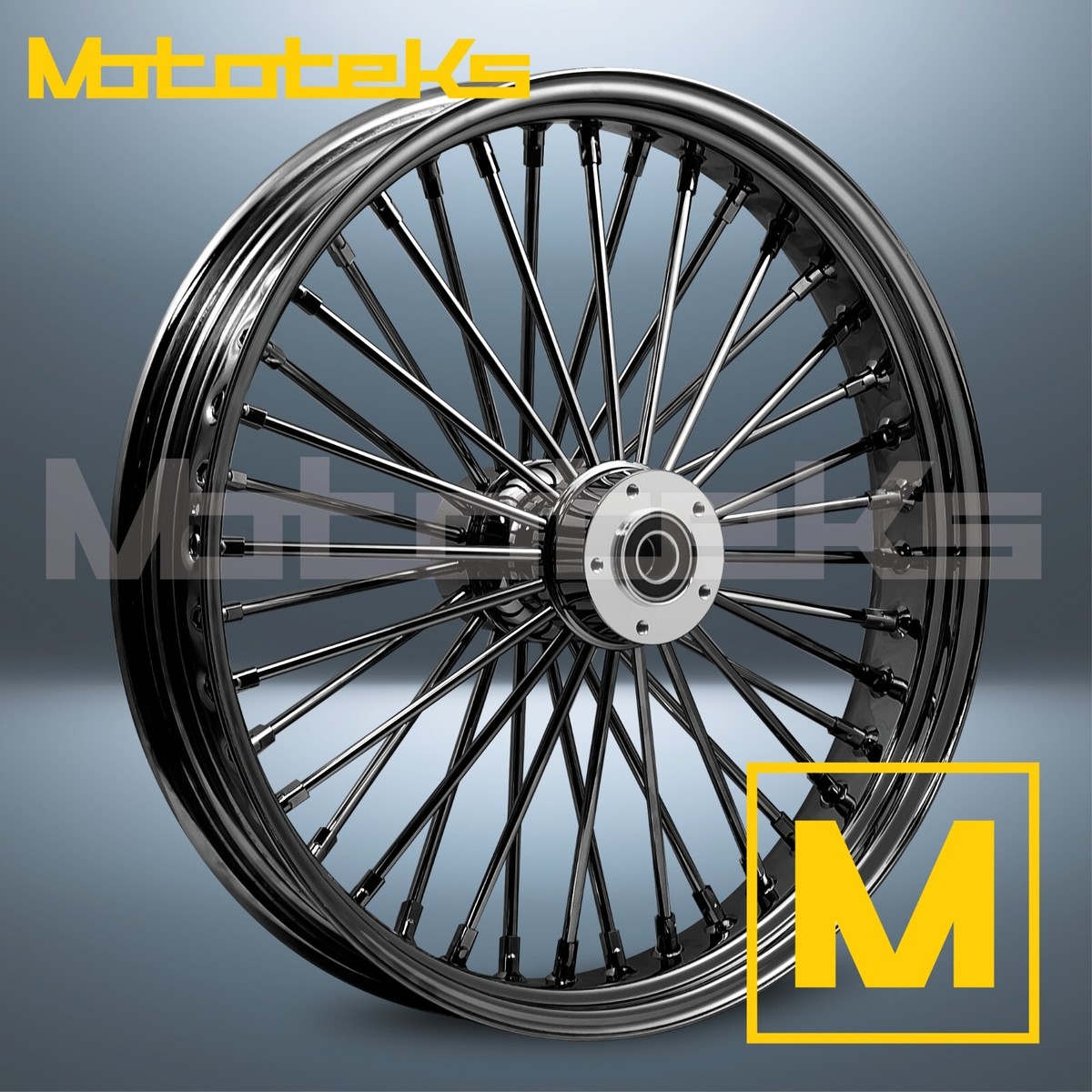 FOR STAINLESS 40 WHEEL SPOKE FAT 21X2.15 21×2.15 社外Fホイール　STURGIS Harley-Davidson HARLEY SPORTSTER SOFTAIL パーツ