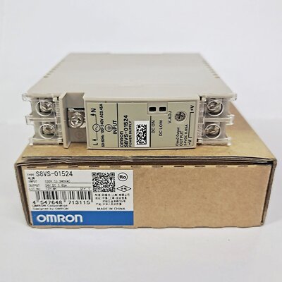 NEW OMRON 100-240VAC S8VS-01524 S8VS-01524 Power Supply 1 year 