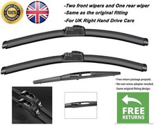 For Mitsubishi Eclipse Cross 2017-2024 Front and Rear Windscreen Wipers 24"20