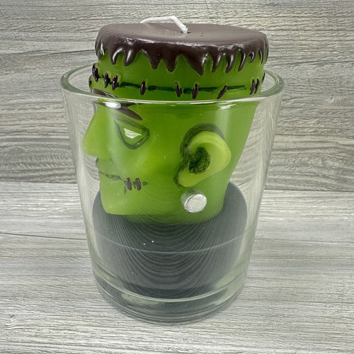Martha Stewart Frankenstein 3D Candle Halloween Spooky Decorative Monster - Picture 4 of 9