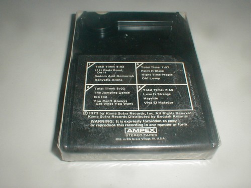 Exuma LIFE Kama Sutra 8 Track Tape SEALED 1973 Soul Funk Reggae Psych Junkaroo - Picture 2 of 6