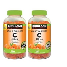Kirkland Signature Vitamin C 250 mg., 360 Adult Gummies 2 Pack 