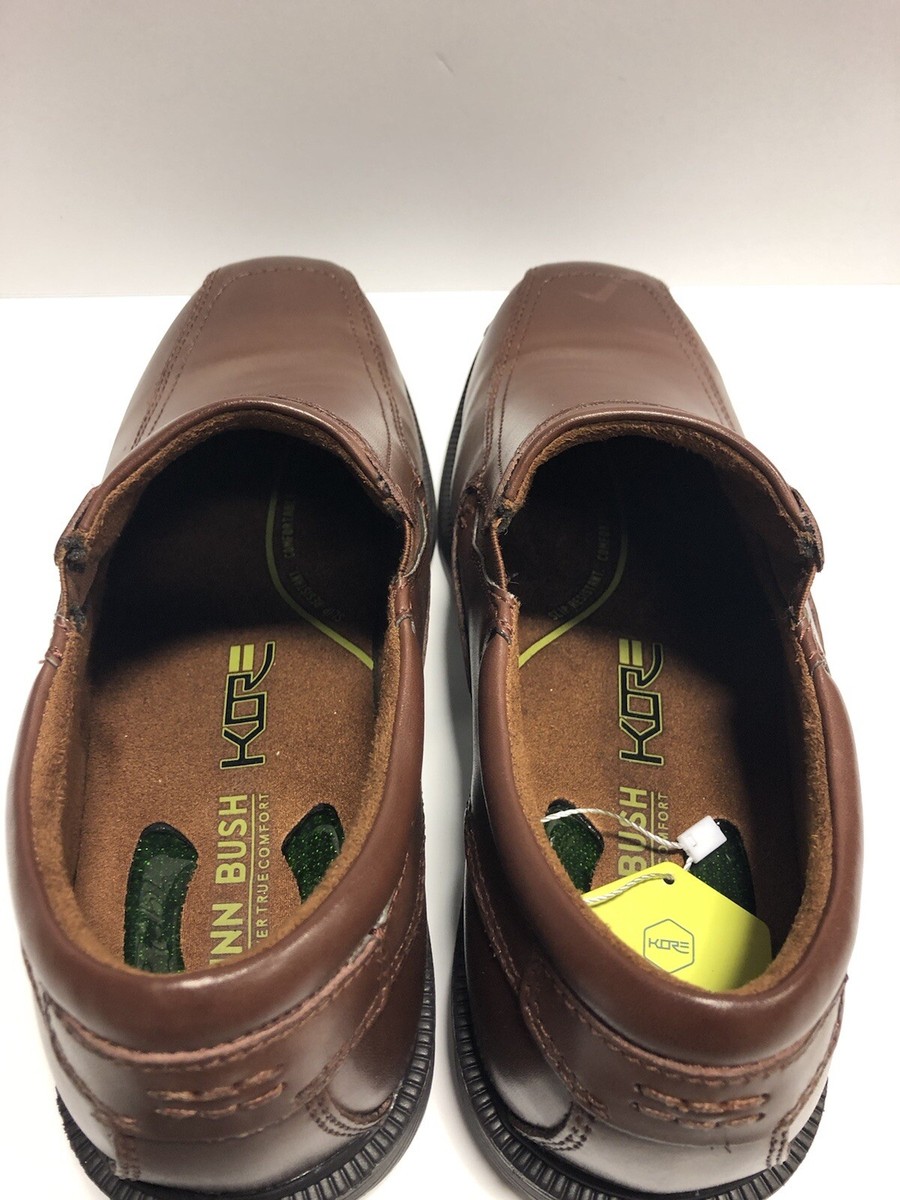 Nunn Bush Men’s Bleeker Street, Brown Slip-On Loafer, Size 9.5 M Nunn Bush Men main image 2