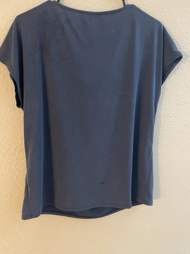 Green Envelope Sz XLarge Blouse / Blue / Used - Picture 3 of 5