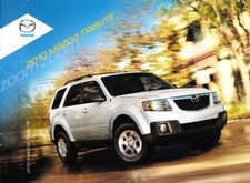 2010 10 Mazda Tribute Original sales brochure MINT