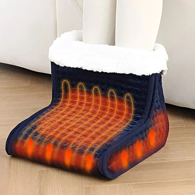 MARKENLOS Scaldapiedi elettrico 9 livelli riscaldamento piedi sacco termico piede cuscino termico coperta riscaldante DE