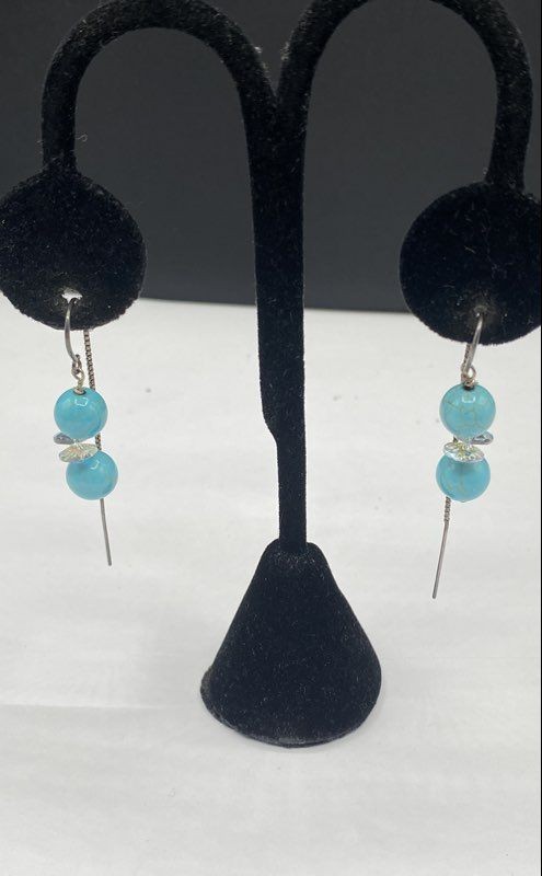 Sterling Silver Turquoise Assorted Bundle 2pcs. 1… - image 2