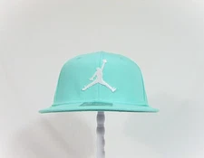 Nike Pro Cap Jordan Jumpman Emerald Rise Snapback Hat Sz S/M NEW FV5296 349 RARE