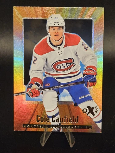 2023-24 Upper Deck SkyBox E-X 2000 NHL #85 Cole Caufield, Montreal Canadiens