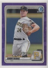 2020 Bowman Draft Chrome Purple Refractor 74/250 Aaron Shortridge #BD-101 0q0m
