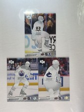 3 Card Clear Cut Lot Connor Brown, Robby Fabbri, Dakota Joshua Upper Deck 24/25