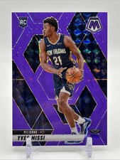 2024-25 Panini Mosaic Yves Missi RC #243 Fluorescent Purple Mosaic Prizm /249 SP