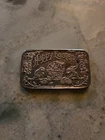 1 Oz Silver Bullion Art Bar Vintage Crown Mint Happy Easter 1980s .999 Fine