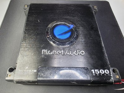**Planet Audio AC1500.1M 1-Channel Car Amplifier** Working (ROUGH CONDITION)  