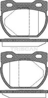 Triscan Bremsbelagsatz Scheibenbremse 8110 17013 FüR Landrover Defender Station