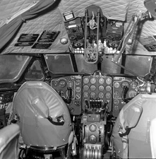 Cockpit of the new UAT aircraft the Comet December 23 1952 Old Photo