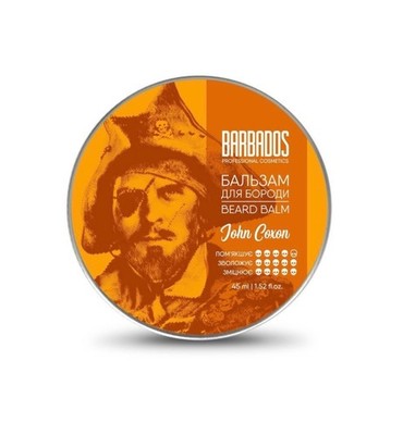 BARBADOS John Coxon Beard Balm Bourbon Vanilla 45 ml 1.52 oz