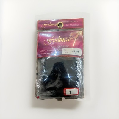 Ferlinca Five Stars Collection 100% Human Hair JJ 10 Color 1 Triangle Free Weave