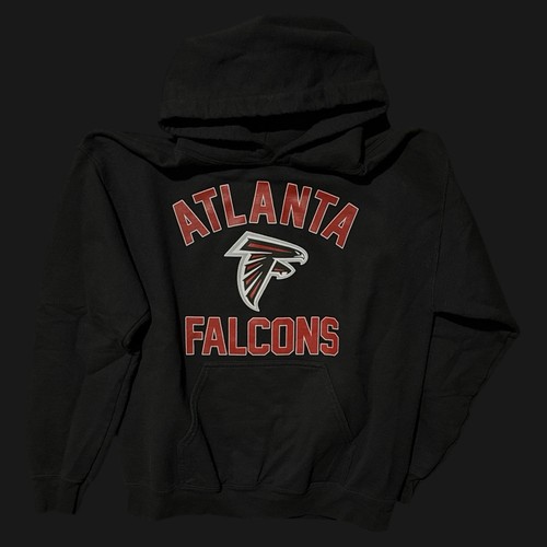 Vintage Atlanta Falcons NFL Football Pullover Hoodie Sweatshirt Medium