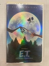 E.T. The Extra-Terrestrial Limited Edition VHS 2002 Tested Free Ship