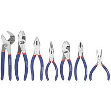 Versatile 7-Piece Pliers Set for DIY & Home Use: Cutting and Gripping Excellence