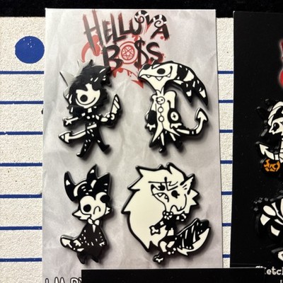 Helluva Boss - IMP Sketchy Enamel Pins Set Of 23, Loona, Millie