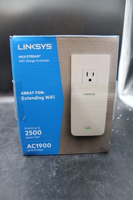 Linksys AC1900 Gigabit Range Extender/WiFi Booster/ Repeater -Max Stream RE7000
