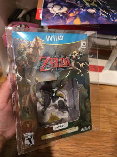 WiiU Legend Of Zelda Twilight Princess Amiibo Bundle (Brand New) - See Pics