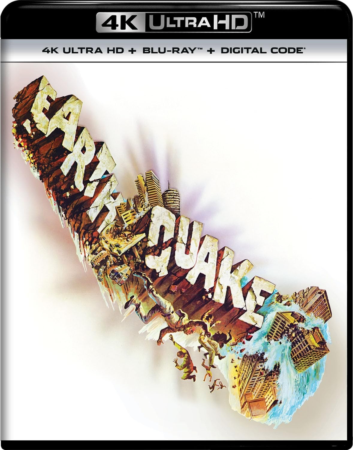 Earthquake (1974) - 4K UHD Blu-ray - New & Sealed - Charlton Heston  - With Slip