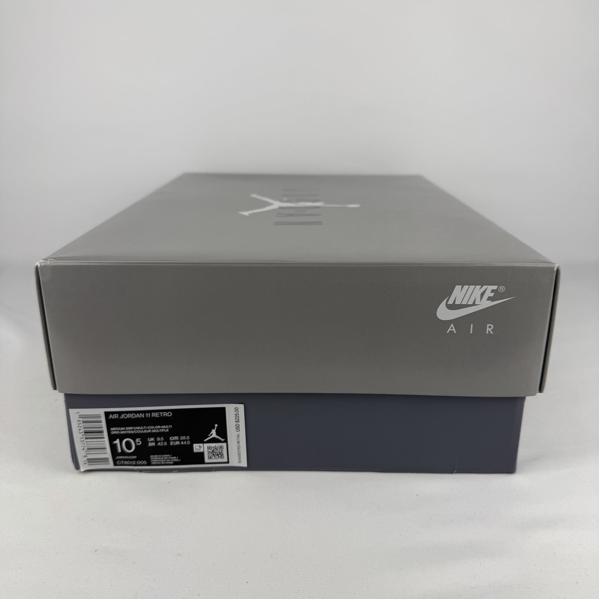 Size 10.5 - Jordan 11 Retro High Cool Grey for sale online  display picture 3