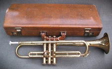 Vintage 20s/30 Lyric Trumpet – Built by Martin – w/ Original Case & Jet-Tone DS