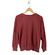 Aerie Auburn Oversized French Terry Sweatshirt Cozy Soft Lounge Size Small