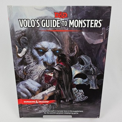 Volo's Guide To Monsters - Dungeons & Dragons | 2016 | Hardcover