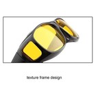 Night Driving Glasses HD Anti Glare Vision Polarized Yellow Lens Tinted Unisexs