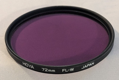 NOS Hoya 72MM FL-W MADE IN JAPAN Correct Greenish Tones