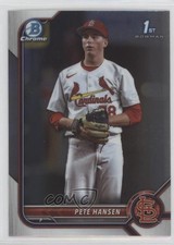 2022 Bowman Draft Chrome Pete Hansen #BDC-128 04qn