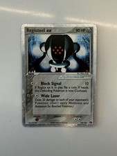 Pokemon TCG Registeel ex 100/106 Emerald Holo Silver Border on eBay
