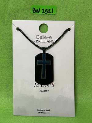 Believe By Brilliance Cross Necklace For Women Walmart Believe