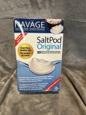 Navage Nasal System Original Saltpods 30 pods Brand New Sealed Salt Pods