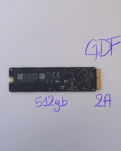 512GB SSD Originale Apple - MacBook Pro Air A1466 A1398 A1502 2013 2014 2015 - Photo 3/4