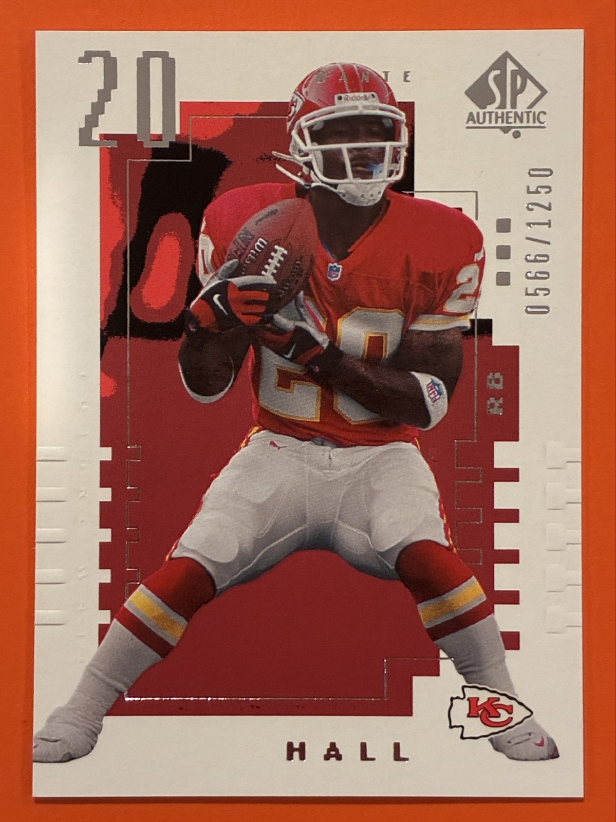 2000 SP Authentic - Dante Hall #93 /1250 (RC)