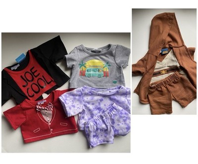 Lot Clothes BAB Outfits & Shirts Joe Cool Star Wars Obi Tie Dye