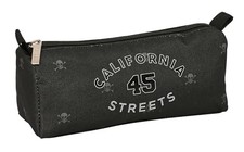 Safta California   Pencil Case with Zip and Compartment, Children's Pencil Case,
